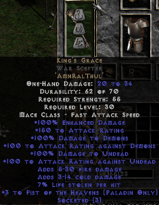 grace kings scepter war runewords weapon word diablo2 runeword diablo king runes